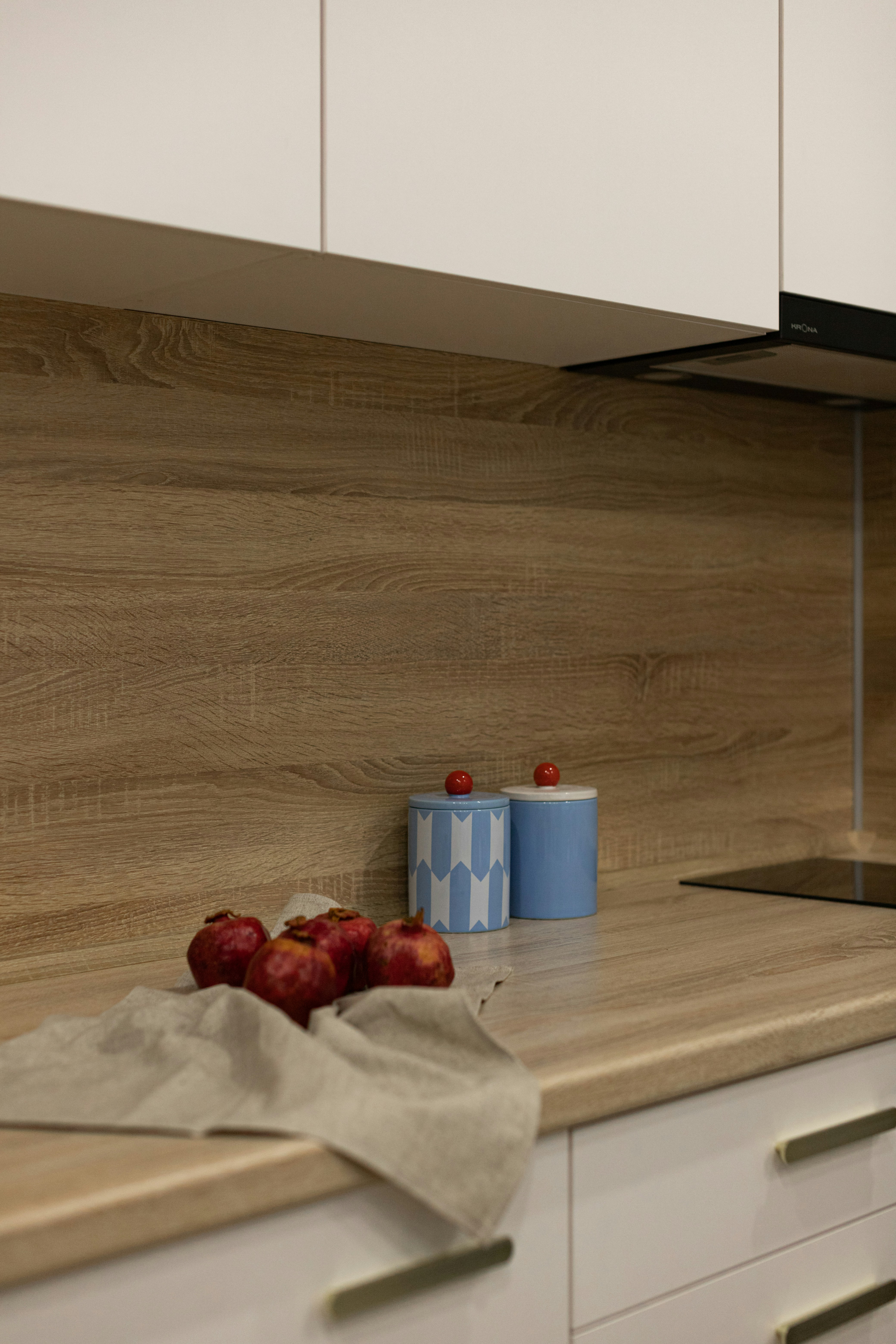 Kitchen cabinetry and island